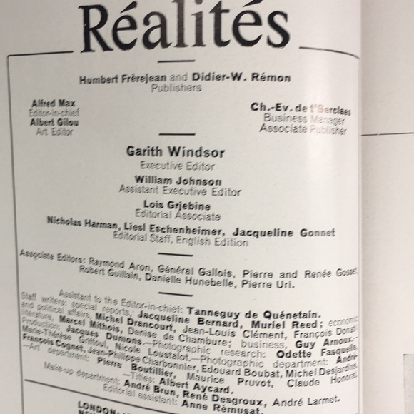 Realities French magazine sept 1958 number 94 - Picture 7 of 8